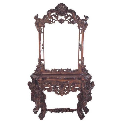Hard Baroque Carving Dressing Tables MH-DM010